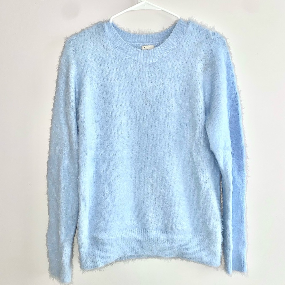 Womens Fuzzy Sweater
